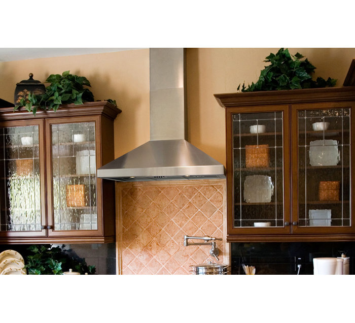 Windster 36 Inches 620 Cubic Feet Per Minute CFM Convertible Wall Mount